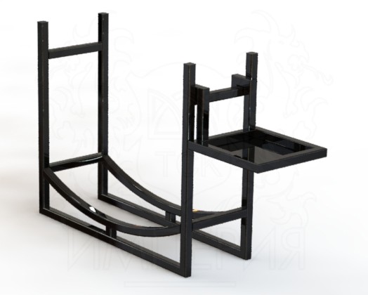 Полка для дровника "Очаг" или дровника "Домик"