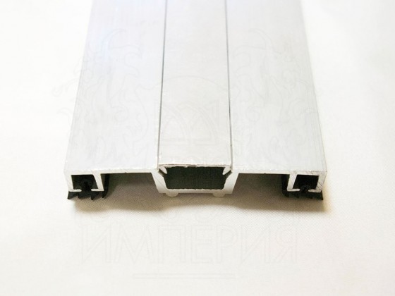 Прижимная планка скрытого монтажа алюминиевая AL Imper (универсальная) 60 мм (PU.60.d)