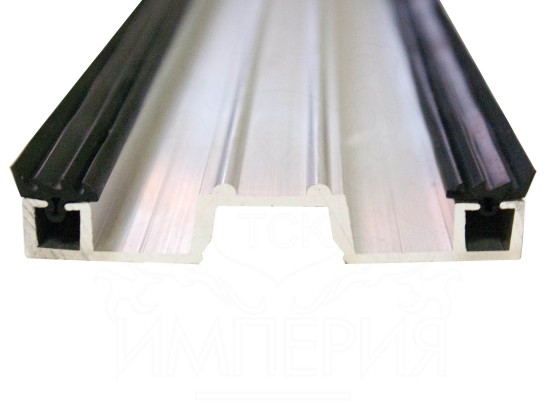 Прижимная планка скрытого монтажа алюминиевая AL Imper (универсальная) 60 мм (PU.60.d)