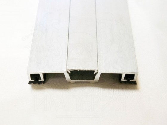 Прижимная планка скрытого монтажа алюминиевая AL-Imper (универсальная) 50 мм (PU.50.d) 