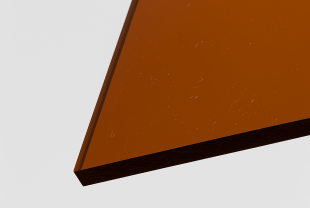 Монолитный поликарбонат Borrex "Оптимальный" толщина 3 мм, бронза йод