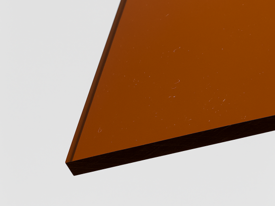 Монолитный поликарбонат Borrex толщина 8 мм, бронза йод