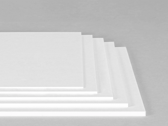 Листовой вспененный белый ПВХ, толщина 4 мм