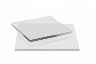 Монолитный поликарбонат толщина 1 мм, прозрачный