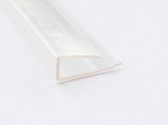 Профиль торцевой П4, бесцветный