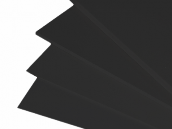 Листовой вспененный ПВХ IRROFOAM, толщина 3 мм (черный)