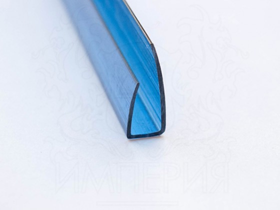 Профиль торцевой П8, синий