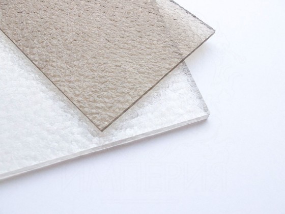 Текстурированный поликарбонат Lexan ST толщина 2 мм, прозрачный 