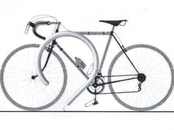 Велопарковка ВП-1 (велопарковка на 2 места)