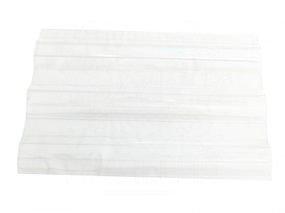 Профилированный поликарбонат Borrex толщина 1,3 мм, прозрачный