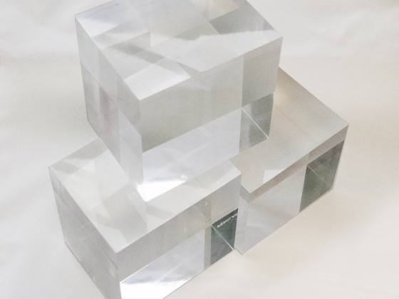 Блочное оргстекло толщина 300 мм, бесцветное